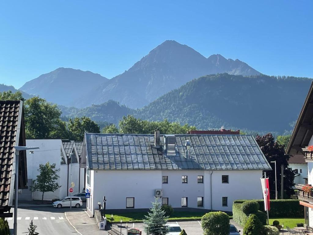 Ferienwohnung Gasser Hahnenkamm Blick Reuthe Buitenkant foto