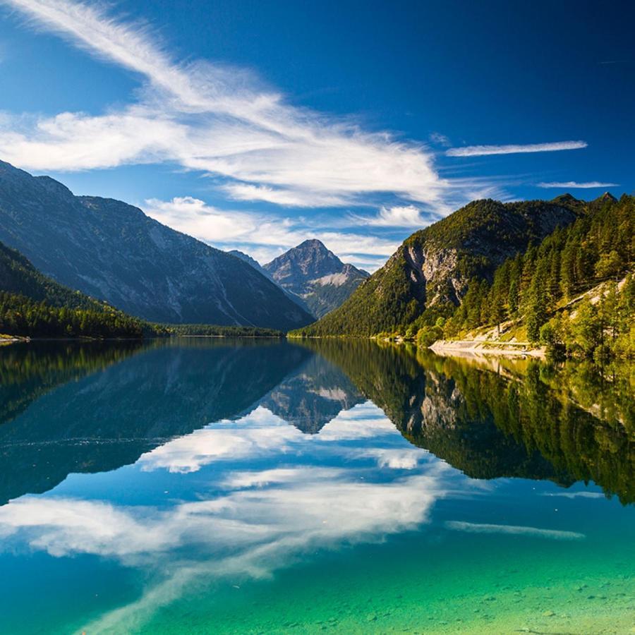 Ferienwohnung Gasser Hahnenkamm Blick Reuthe Buitenkant foto